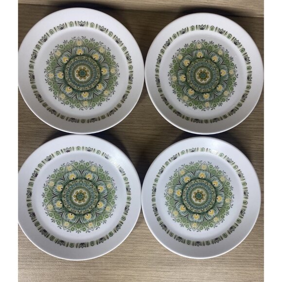 4 Noritake Progression PALOS VERDE 9020 Bread & Butter Plates 4 Plate set 6 3/8" - Picture 5 of 6